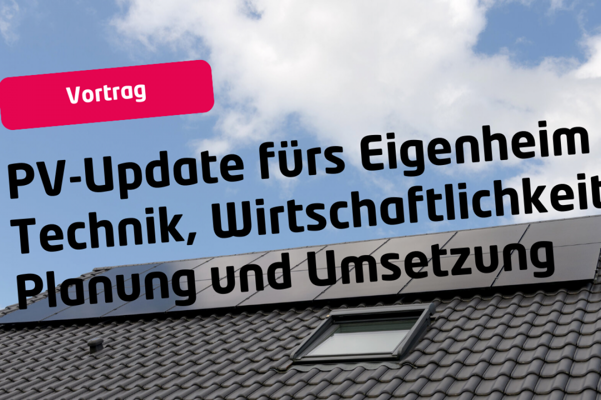 PV-Update fürs Eigenheim